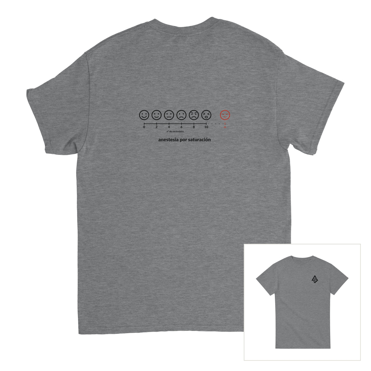 Sedated Sport Grey - espalda y delantera